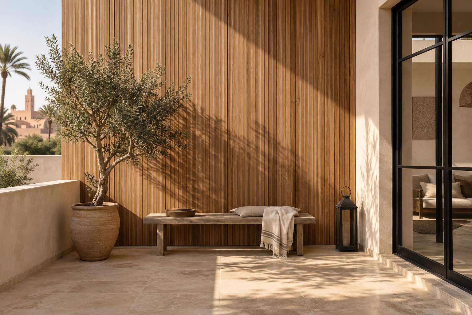 Inspiration de terrasse avec bardage bois